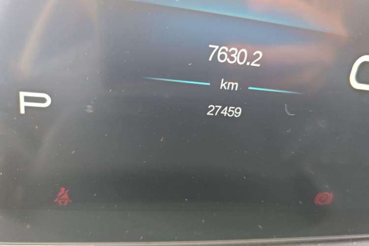 Used BAIC Beijing X7 2023 1.5TD DCT Super Enjoyment+ Version Odometer Close Up