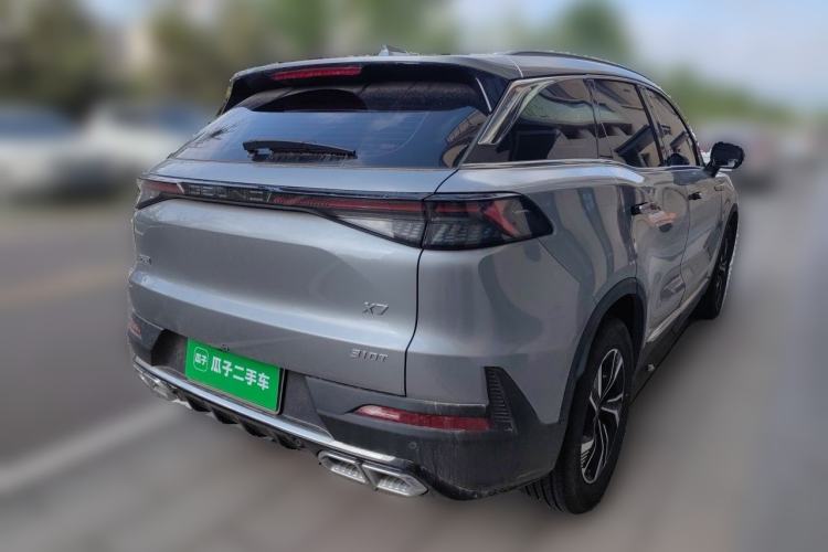 Used BAIC Beijing X7 2023 1.5TD DCT Premium+ Edition Rear Right 45 Deg