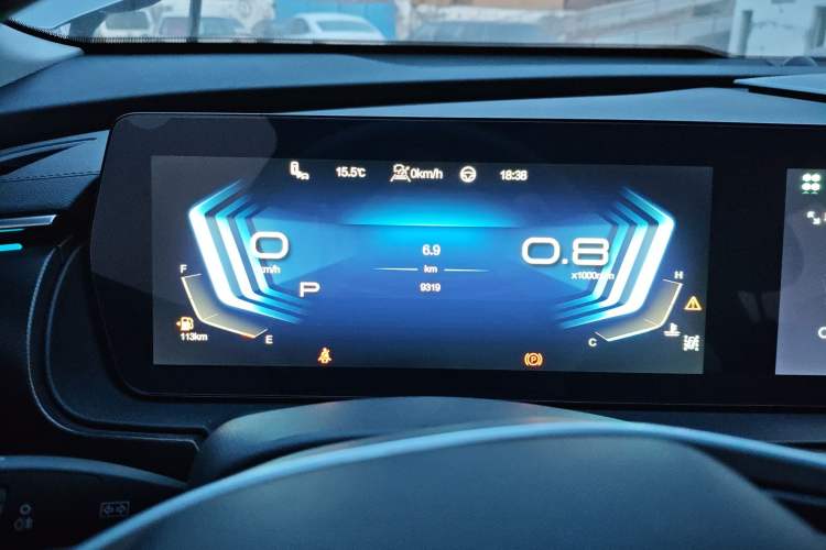 Used BAIC Beijing X7 2023 1.5TD DCT Super Enjoyment+ Version Instrument Cluster