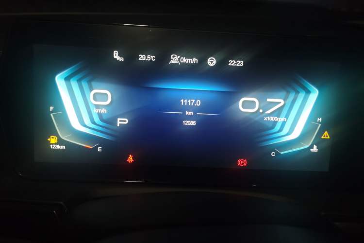 Used BAIC Beijing X7 2023 1.5TD DCT Super Enjoyment+ Version Instrument Cluster