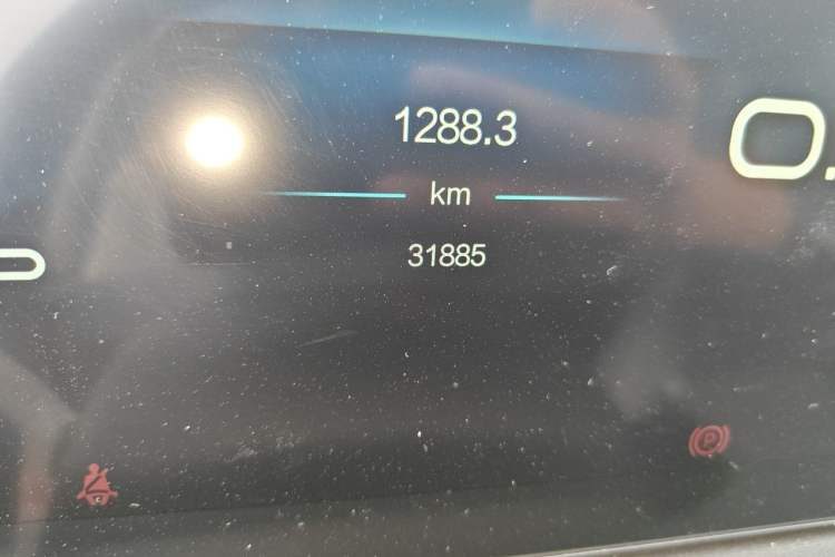 Used BAIC Beijing X7 2023 1.5TD DCT Prestige+ Edition Odometer Close Up