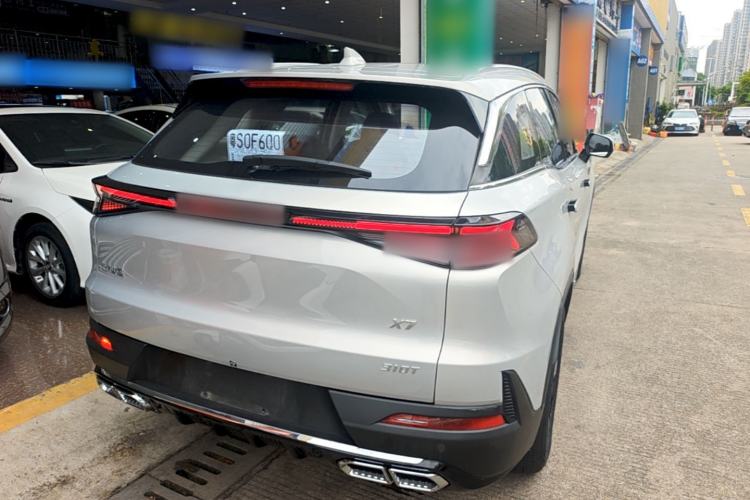 Used BAIC Beijing X7 2023 1.5TD DCT Super Enjoyment+ Version Rear Right 45 Deg