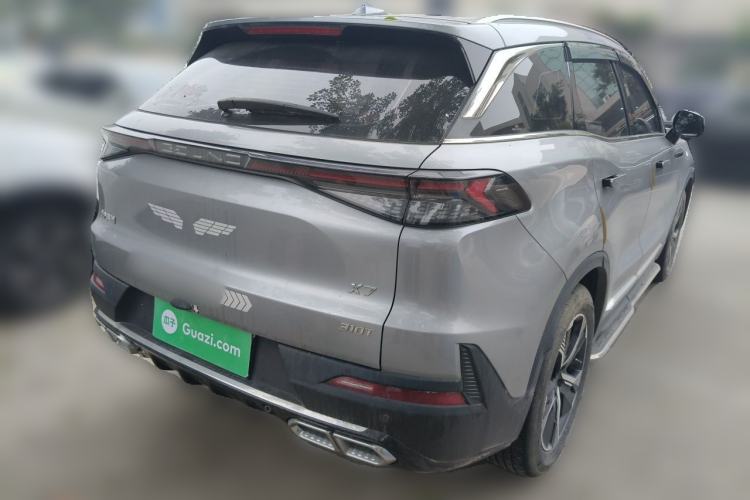 Used BAIC Beijing X7 2023 1.5TD DCT Super Enjoyment+ Version Rear Right 45 Deg
