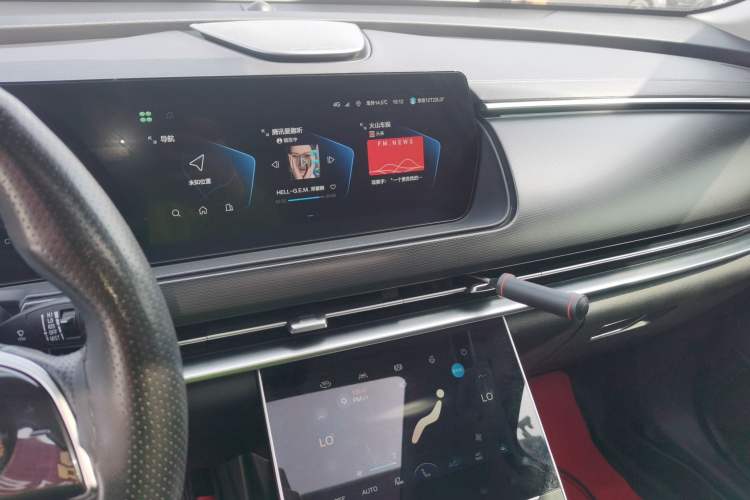 Used BAIC Beijing X7 2023 1.5TD DCT Prestige+ Edition Audio And AC Panel