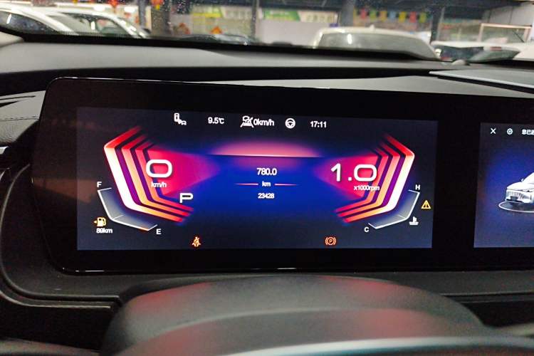 Used BAIC Beijing X7 2023 1.5TD DCT Super Enjoyment+ Version Instrument Cluster