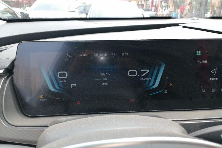 Used BAIC Beijing X7 2023 1.5TD DCT Super Enjoyment+ Version Instrument Cluster