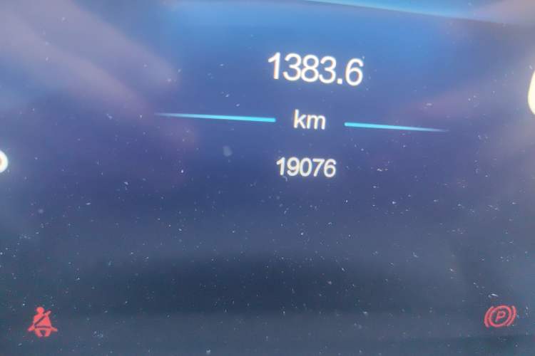 Used BAIC Beijing X7 2023 1.5TD DCT Super Enjoyment+ Version Odometer Close Up