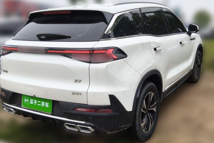 Used BAIC Beijing X7 2023 1.5TD DCT Premium+ Edition Rear Right 45 Deg
