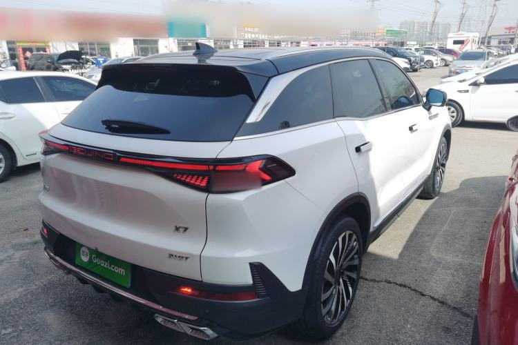 Used BAIC Beijing X7 2023 1.5TD DCT Prestige+ Edition Rear Right 45 Deg