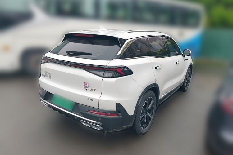 Used BAIC Beijing X7 2023 1.5TD DCT Super Enjoyment+ Version Rear Right 45 Deg