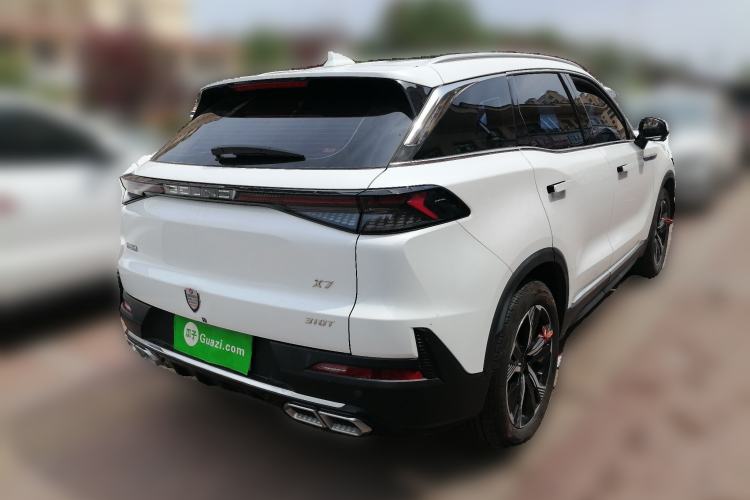 Used BAIC Beijing X7 2023 1.5TD DCT Super Enjoyment+ Version Rear Right 45 Deg