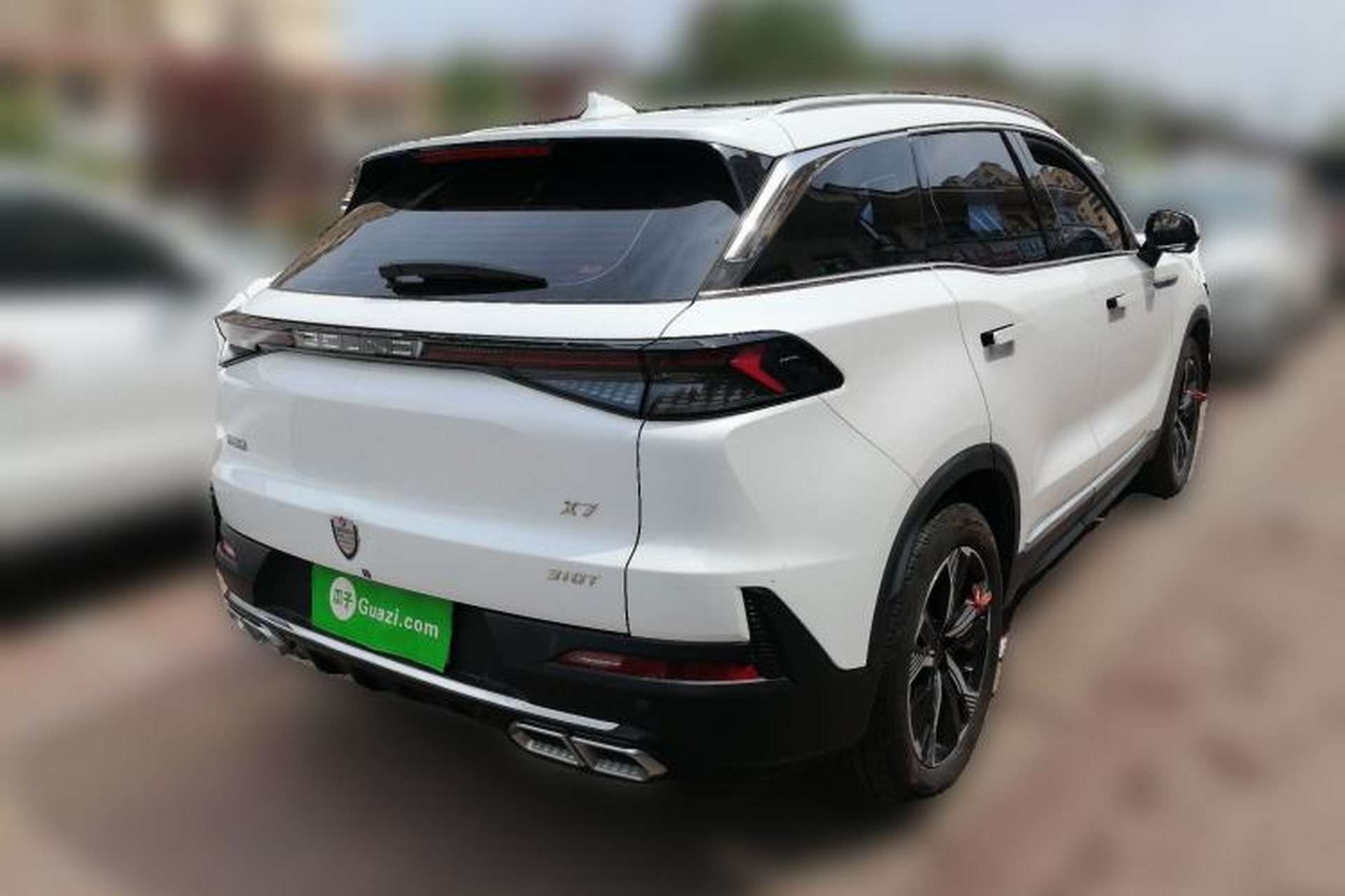 Used BAIC Beijing X7 2023 1.5TD DCT Super Enjoyment+ Version Rear Right 45 Deg
