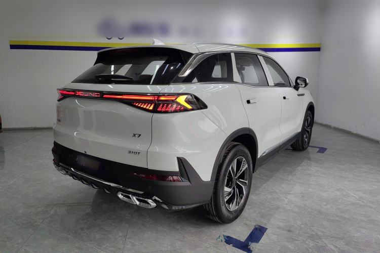 Used BAIC Beijing X7 2023 1.5TD DCT Premium+ Edition Rear Right 45 Deg