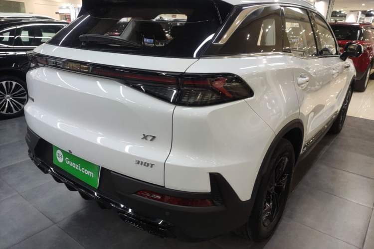 Used BAIC Beijing X7 2023 1.5TD DCT Premium+ Edition Rear Right 45 Deg