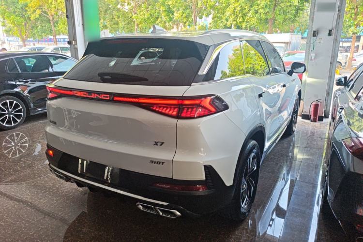Used BAIC Beijing X7 2023 1.5TD DCT Premium+ Edition Rear Right 45 Deg