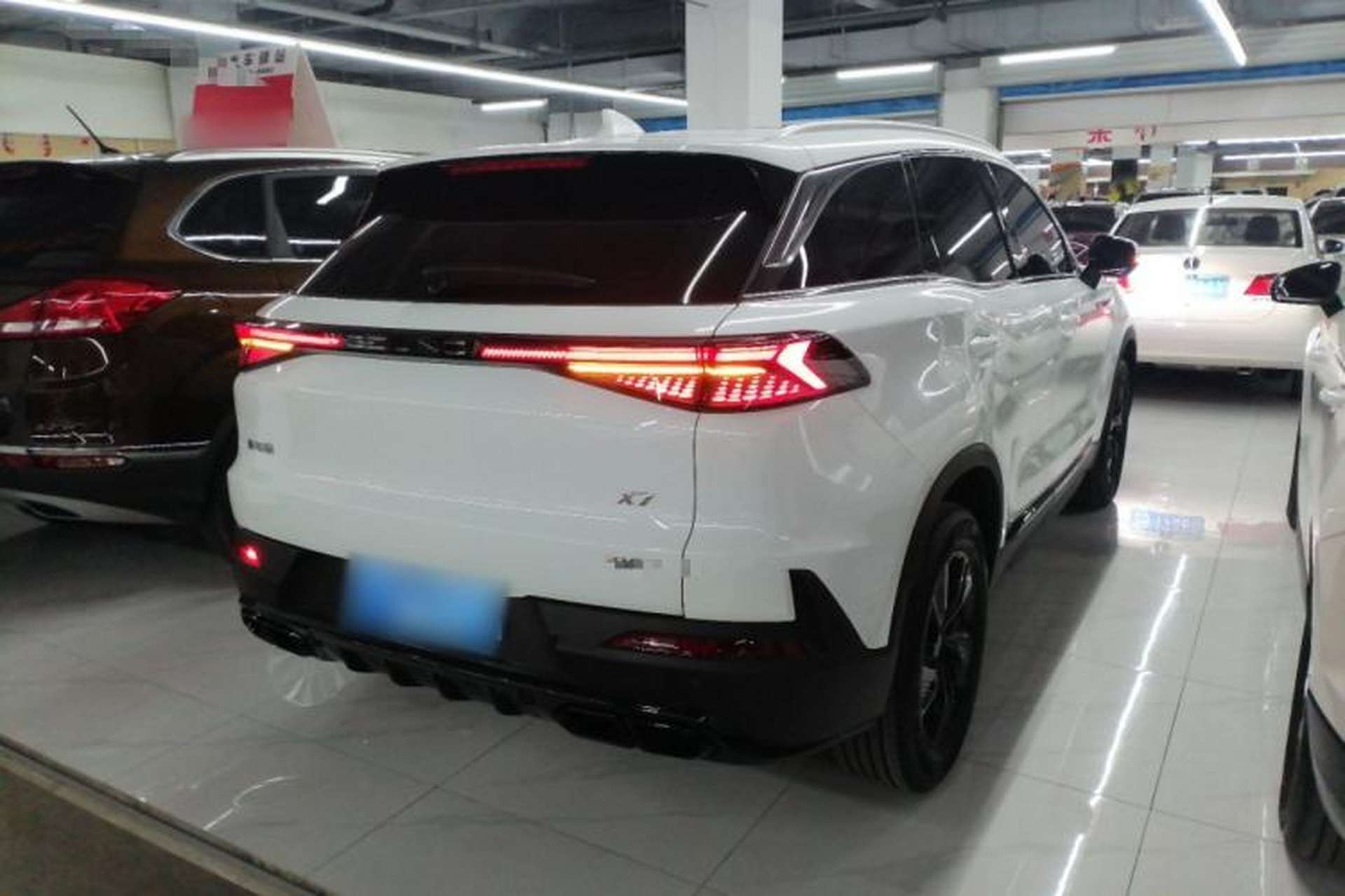 Used BAIC Beijing X7 2025 Model 1.5TD DCT Enjoyment Edition Rear Right 45 Deg