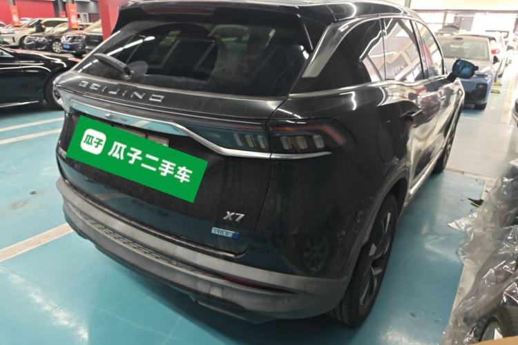 Used BAIC Beijing X7 PHEV 2020 PHEV Zhi Ling Edition Rear Right 45 Deg