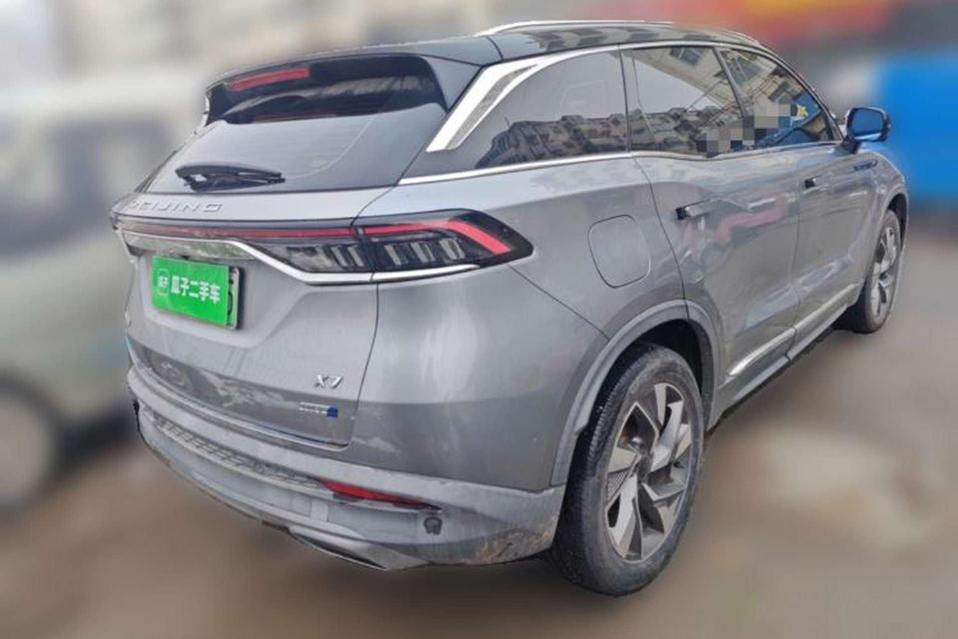 Used BAIC Beijing X7 PHEV 2020 PHEV Trendy Edition Rear Right 45 Deg