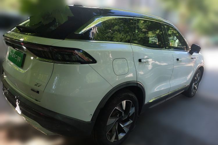 Used BAIC Beijing X7 PHEV 2020 PHEV Zhi Ling Edition Rear Right 45 Deg