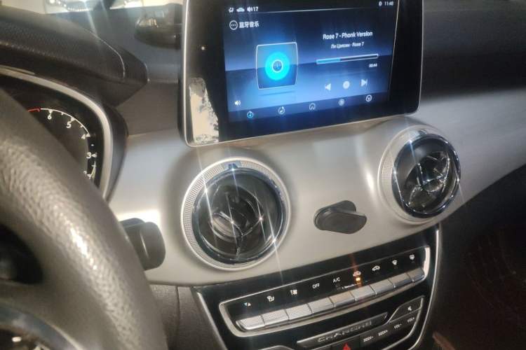 Used BAIC Changhe A6 2018 1.5L Manual Elite Edition Audio And AC Panel