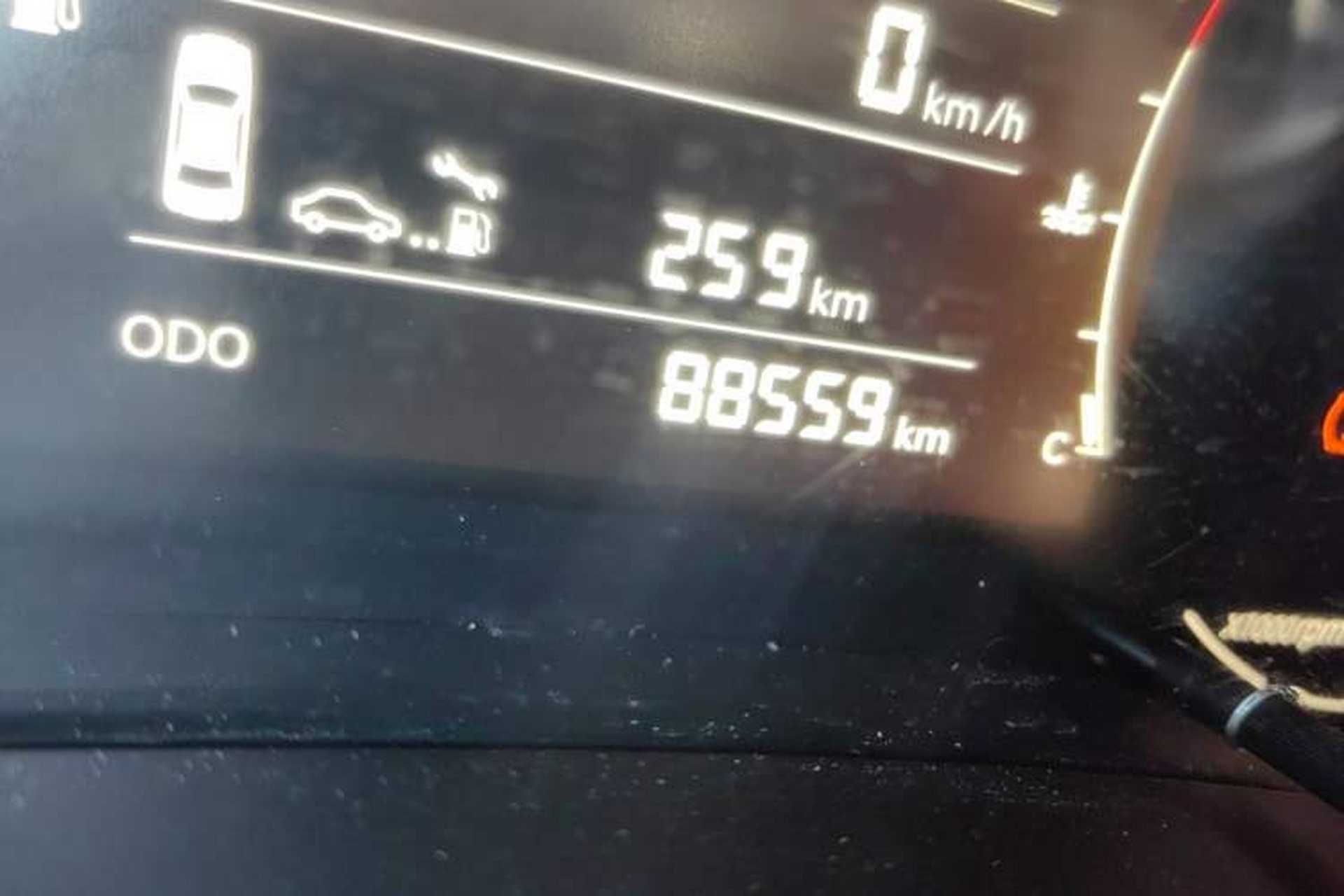 Used BAIC Changhe A6 2018 1.5L Manual Elite Edition Odometer Close Up