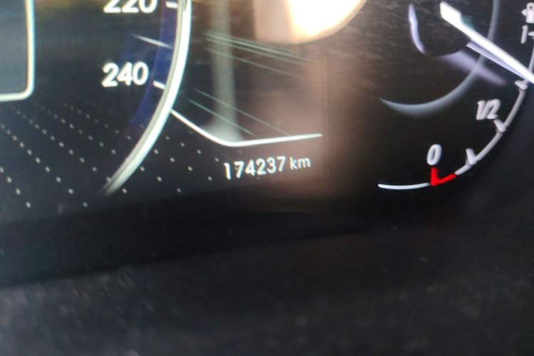 Used BAIC Changhe A6 2018 1.5L CVT Luxury Edition Odometer Close Up