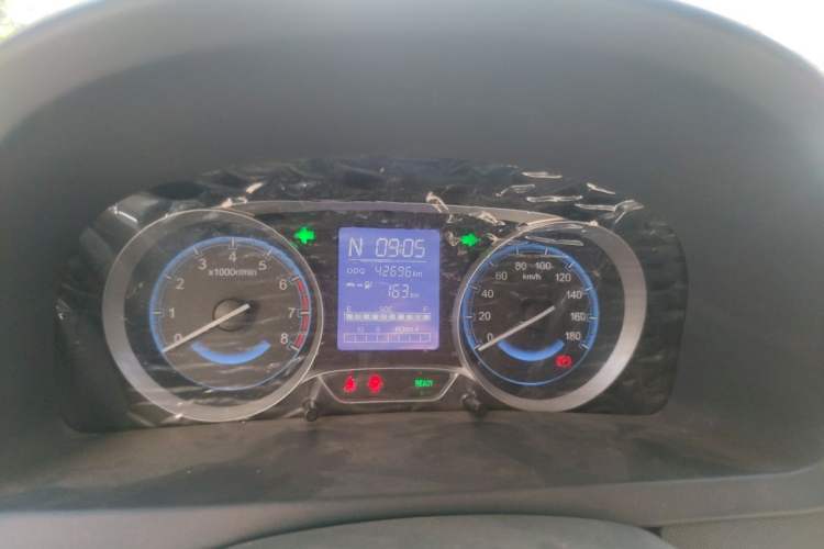 Used BAIC Changhe EC100  Odometer Close Up
