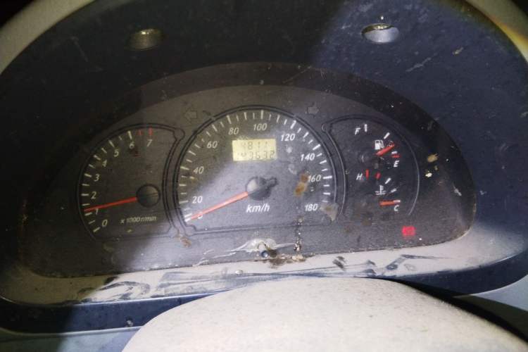 Used BAIC Changhe Freedom 2011 1.0L Hongyun Edition DLX Model DA465QA Odometer Close Up