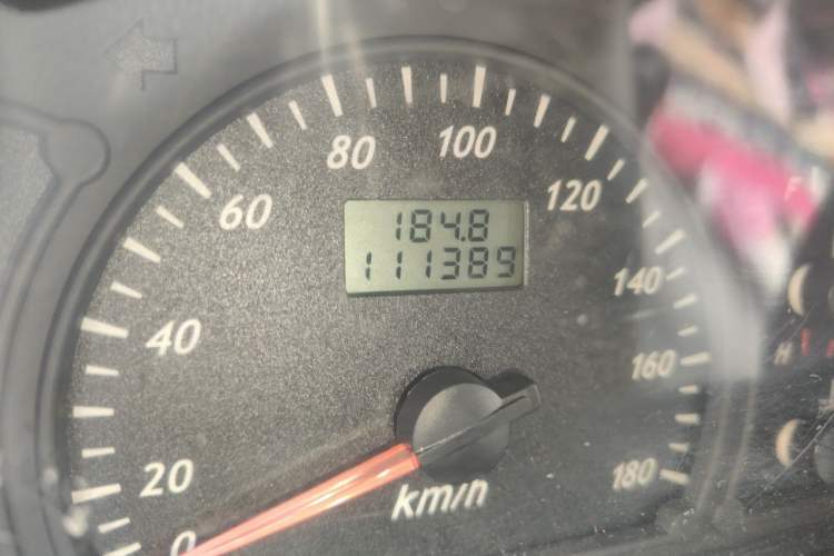 Used BAIC Changhe Freedom 2014 1.0L Hongyun Edition Economy Model DA465QA Odometer Close Up