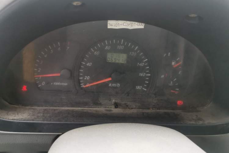 Used BAIC Changhe Freedom 2014 1.0L Hongyun Edition Economy Model DA465QA Odometer Close Up