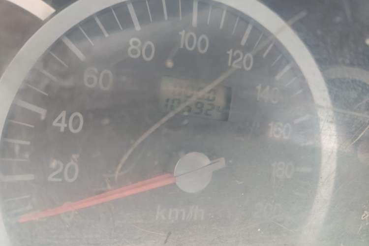 Used BAIC Changhe Ideal 2011 A+ 1.0L Manual Standard Model Odometer Close Up