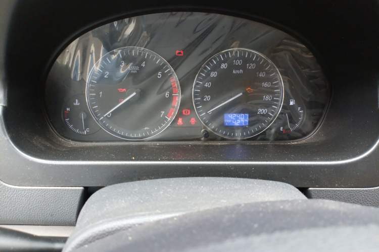 Used BAIC Changhe M50S 2015 1.5L S 1.5L Business Class DAM15DL Odometer Close Up