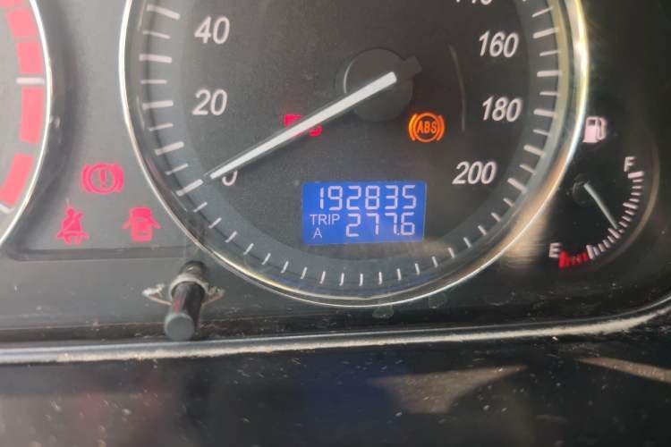 Used BAIC Changhe M50S 2015 1.5L Business Class BJ415B Odometer Close Up