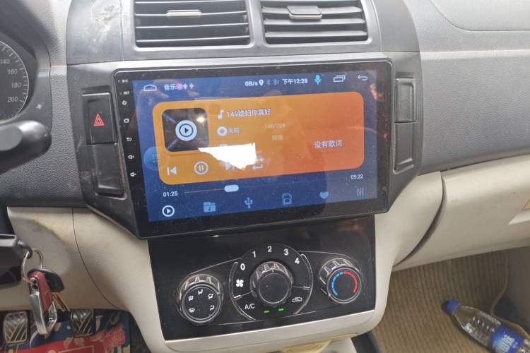 Used BAIC Changhe M50S 2015 1.5L facelift economy class DAM15DL Audio And AC Panel
