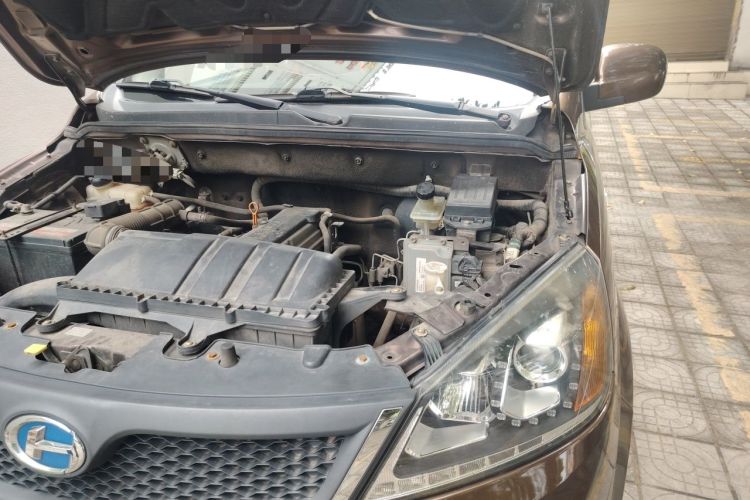 Used BAIC Changhe M50S 2015 1.4L revised economy-class K14B Engine Bay Left