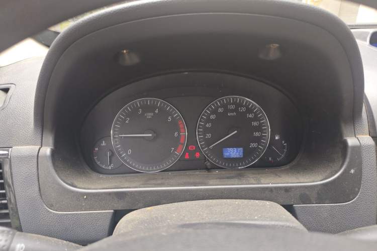 Used BAIC Changhe M50S 2015 1.5L facelift economy class DAM15DL Odometer Close Up