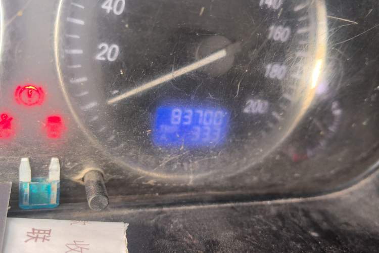 Used BAIC Changhe M50S 2015 1.5L Business Class BJ415B Odometer Close Up