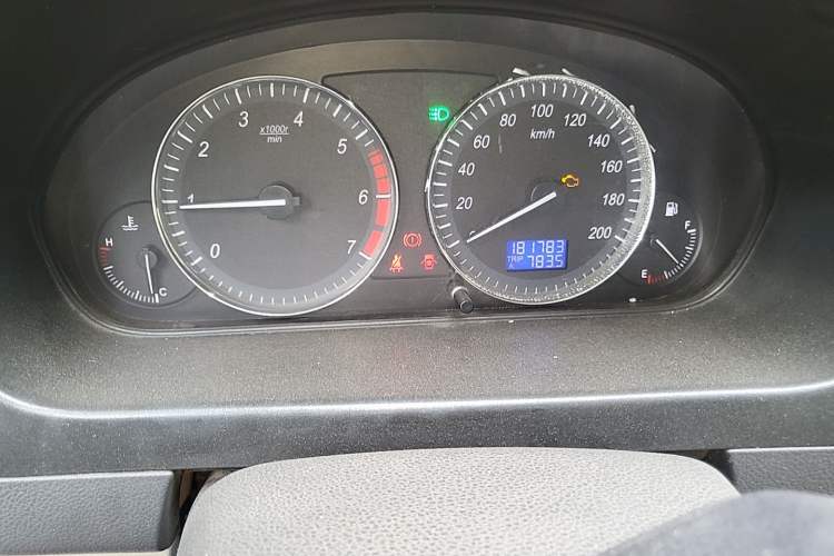 Used BAIC Changhe M50S 2015 1.5L S 1.5L Executive Class DAM15DL Odometer Close Up