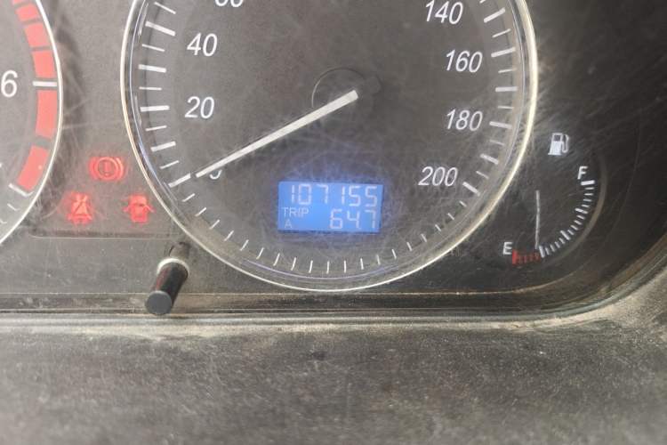 Used BAIC Changhe M50S 2015 1.4L Restyled Business Class (Leaf Spring) K14B Odometer Close Up