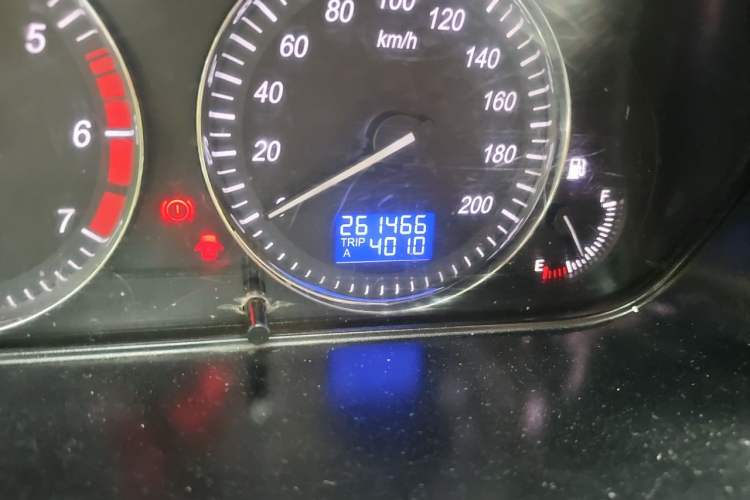 Used BAIC Changhe M50S 2015 1.5L Business Class BJ415B Odometer Close Up