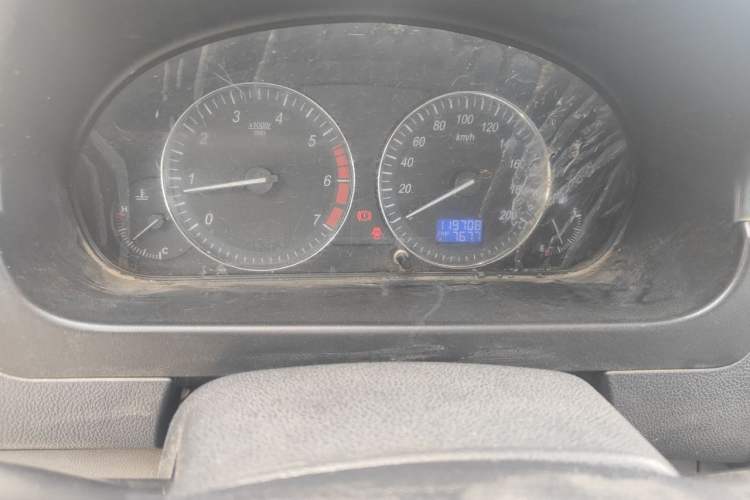 Used BAIC Changhe M50S 2015 1.5L Business Class BJ415B Odometer Close Up