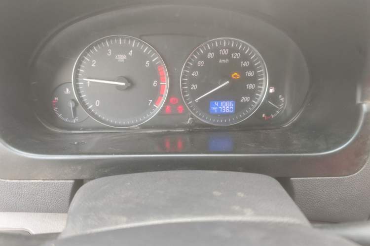 Used BAIC Changhe M50S 2015 1.5L Practical Cabin BJ415B Odometer Close Up