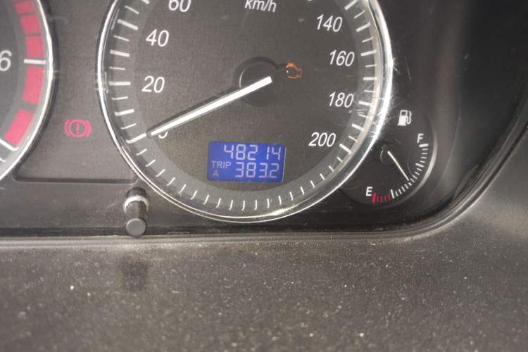 Used BAIC Changhe M50S 2015 1.5L S 1.5L Business Class DAM15DL Odometer Close Up