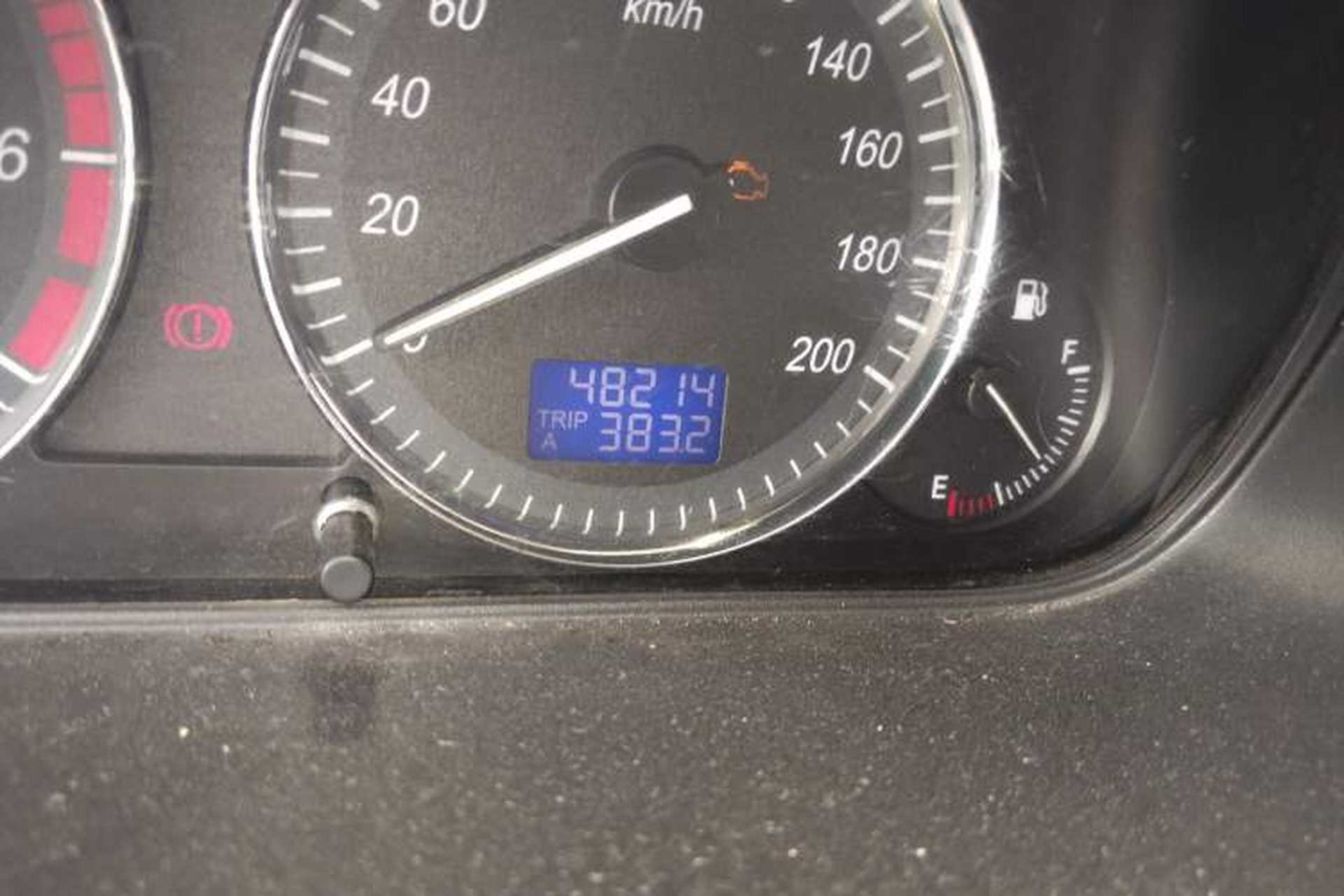 Used BAIC Changhe M50S 2015 1.5L S 1.5L Business Class DAM15DL Odometer Close Up