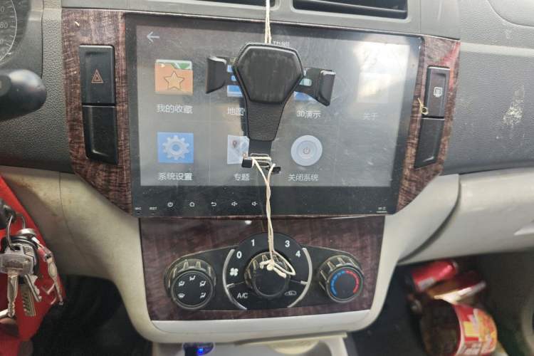 Used BAIC Changhe M50S 2015 1.4L facelift Business Class K14B Audio And AC Panel