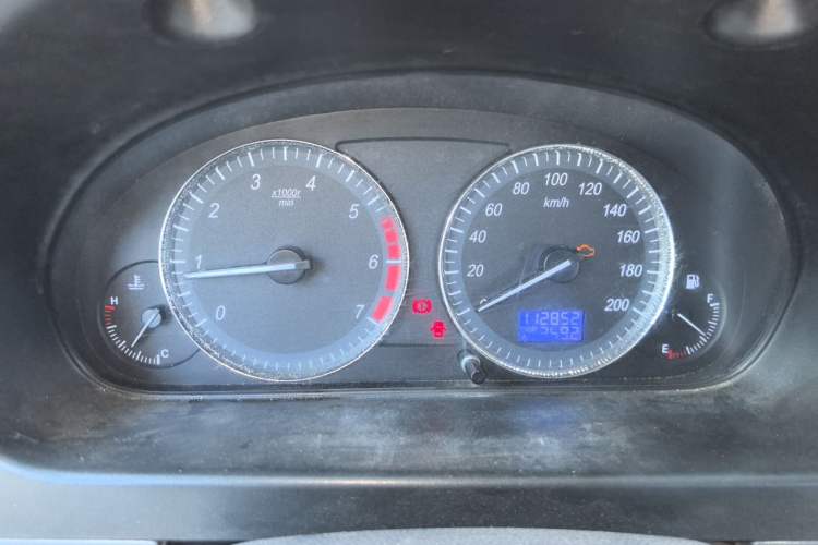 Used BAIC Changhe M50S 2015 1.5L S 1.5L Executive Class DAM15DL Odometer Close Up