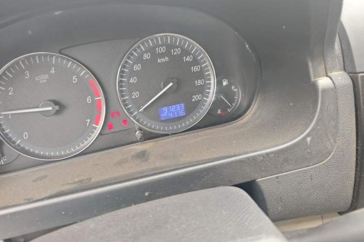 Used BAIC Changhe M50S 2015 1.4L S 1.4L Business Class K14B Odometer Close Up