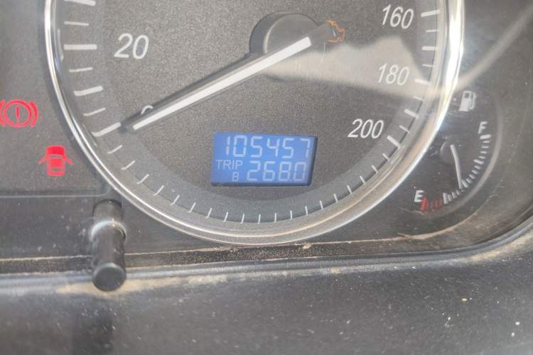 Used BAIC Changhe M50S 2015 1.4L revised economy-class K14B Odometer Close Up