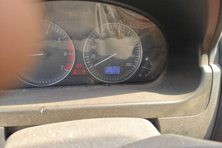Used BAIC Changhe M50S 2015 1.4L Restyled Business Class (Leaf Spring) K14B Odometer Close Up