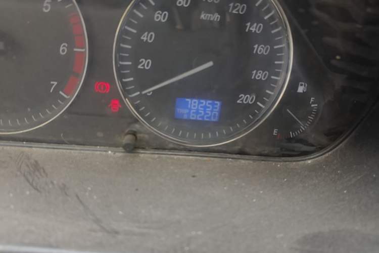 Used BAIC Changhe M50S 2015 1.4L Restyled Business Class (Leaf Spring) K14B Odometer Close Up